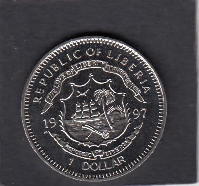 Beschrijving: 1 Dollar SHIP 150 Th.INDEPENDENCE